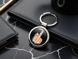 Picture Keyring Photo Metallic Build